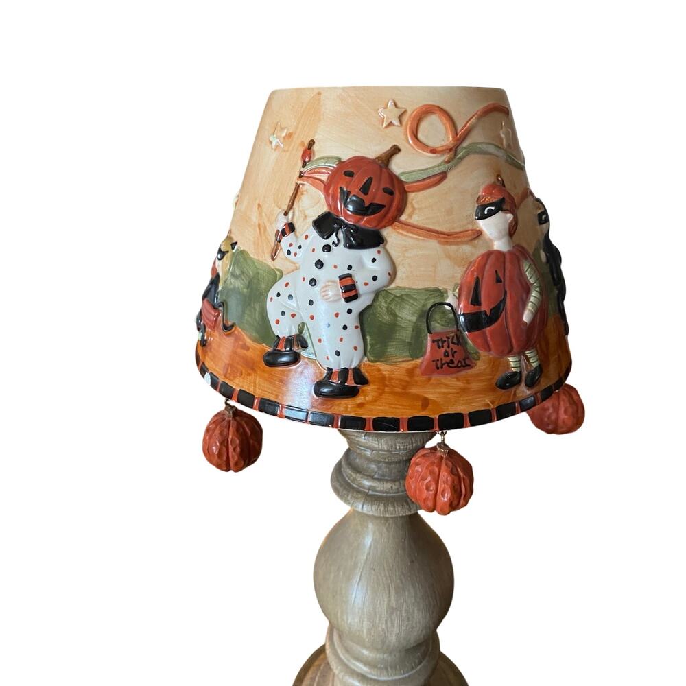 Yankee Candle Vintage Halloween Teresa Kogut Large Jar Shade 2005